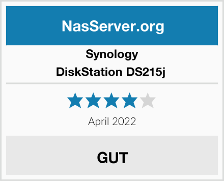 Synology DiskStation DS215j  Test