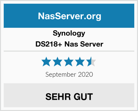 Synology DS218+ Nas Server Test