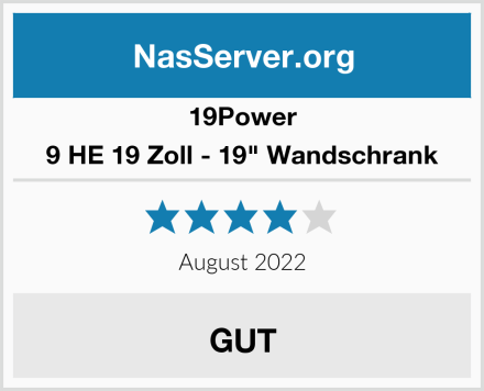 19Power 9 HE 19 Zoll - 19" Wandschrank Test