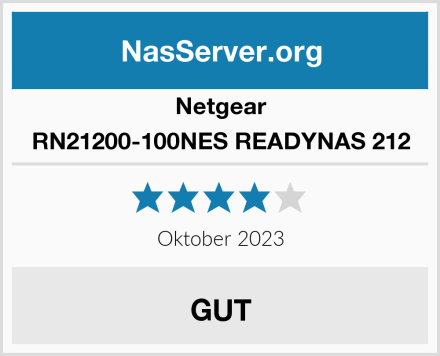 Netgear RN21200-100NES READYNAS 212 Test