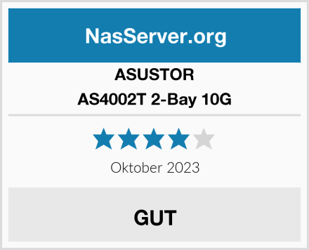 Asustor AS4002T 2-Bay 10G Test