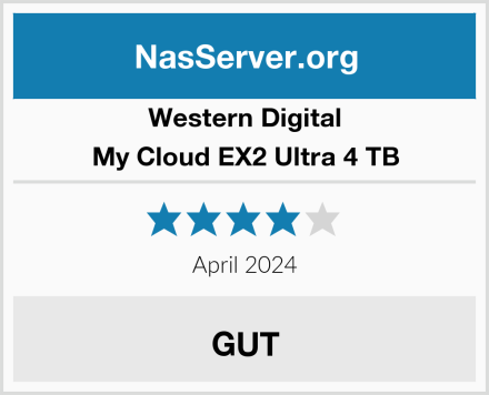 Western Digital My Cloud EX2 Ultra 4 TB Test