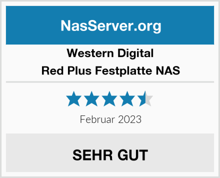 Western Digital Red Plus Festplatte NAS Test