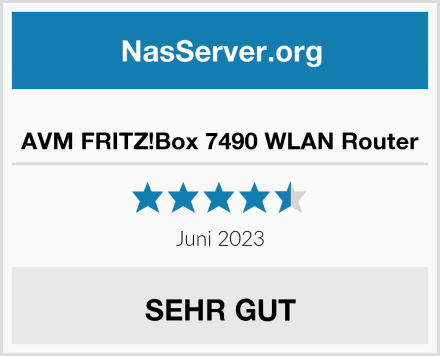  AVM FRITZ!Box 7490 WLAN Router Test